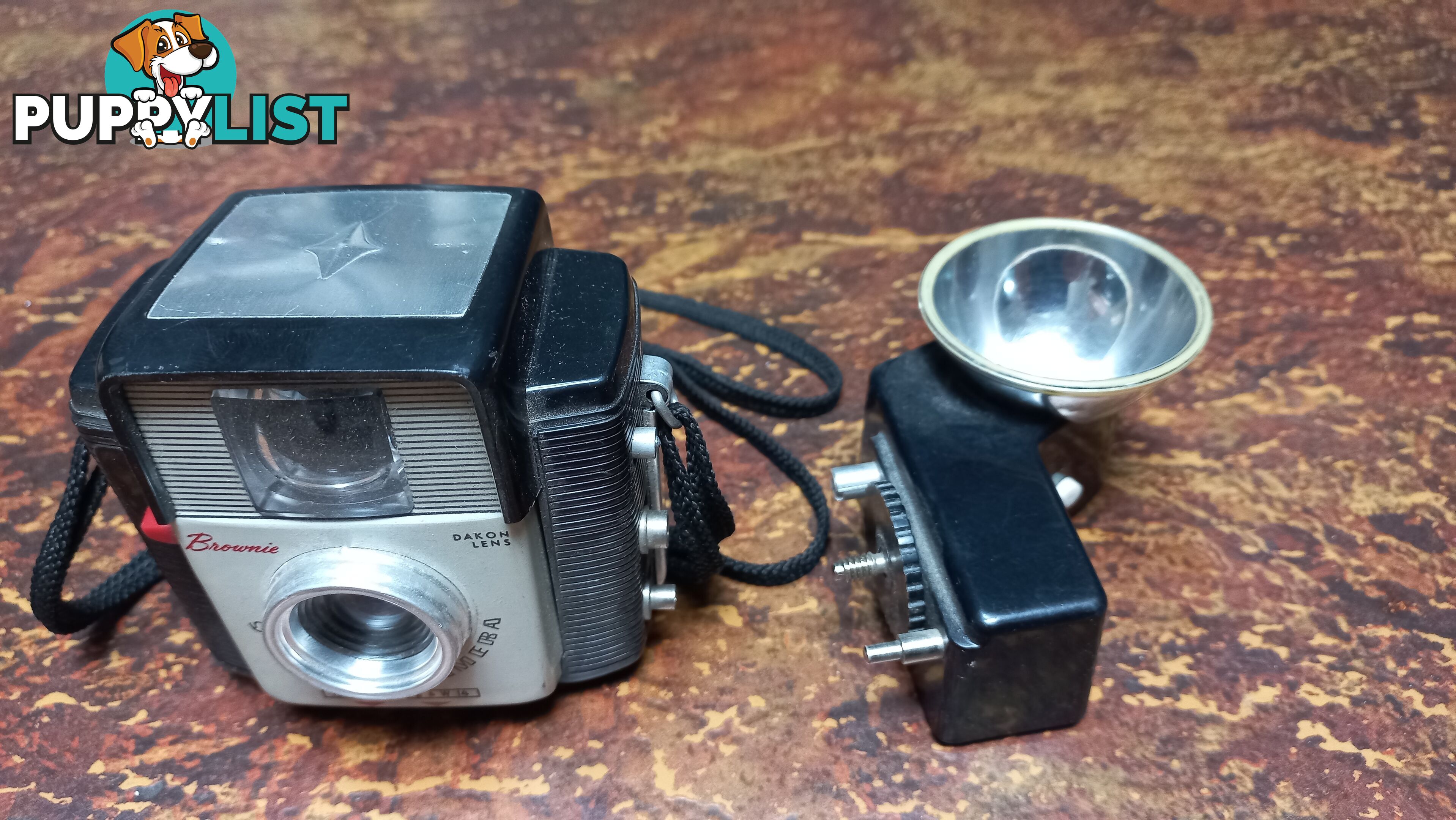 Retro Brownie Starlet Camera with Flash