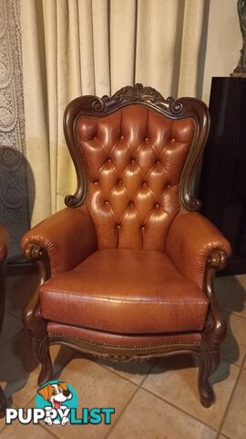 Retro Leather Lounge