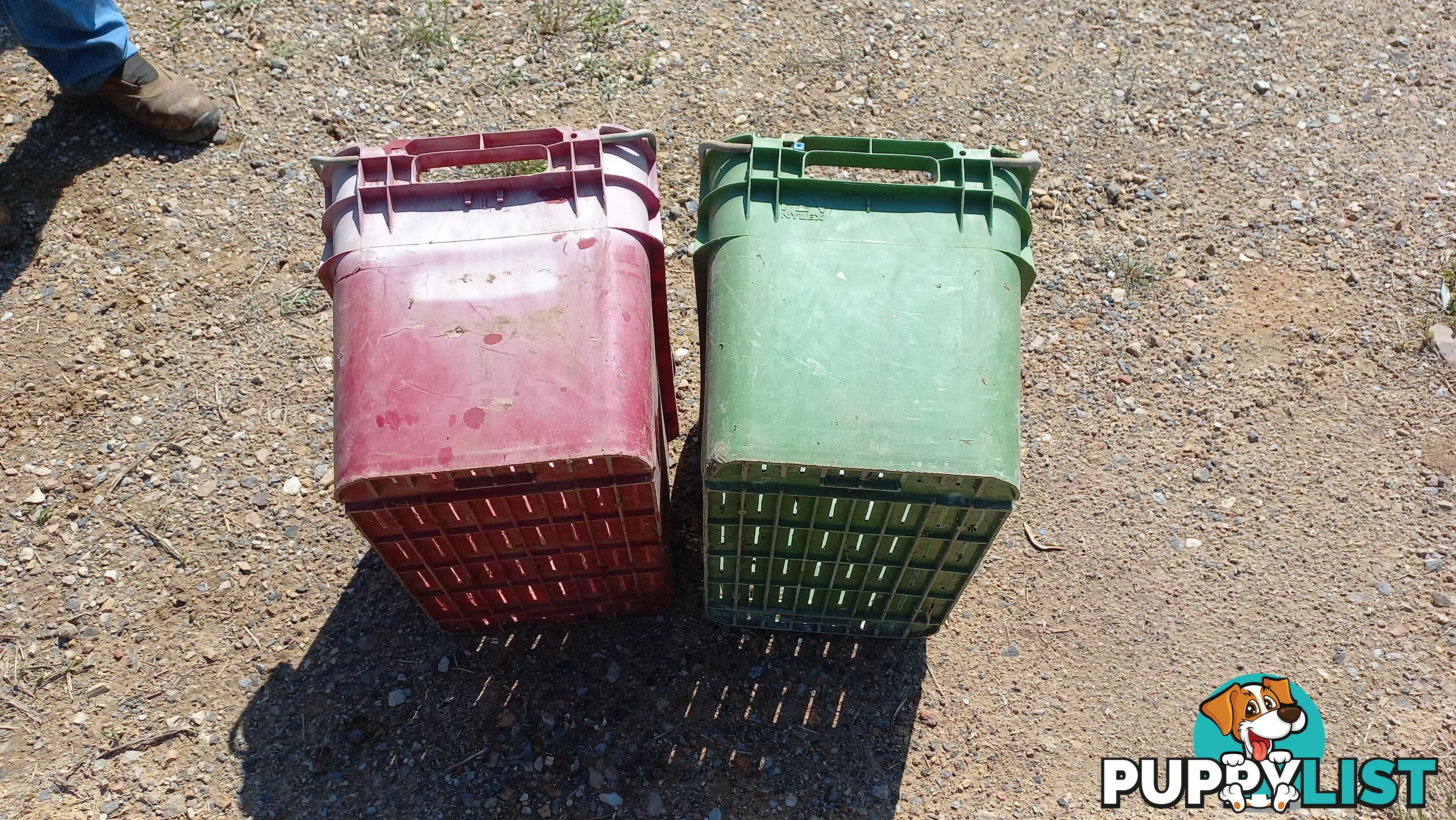 Plastic Stackable Crates