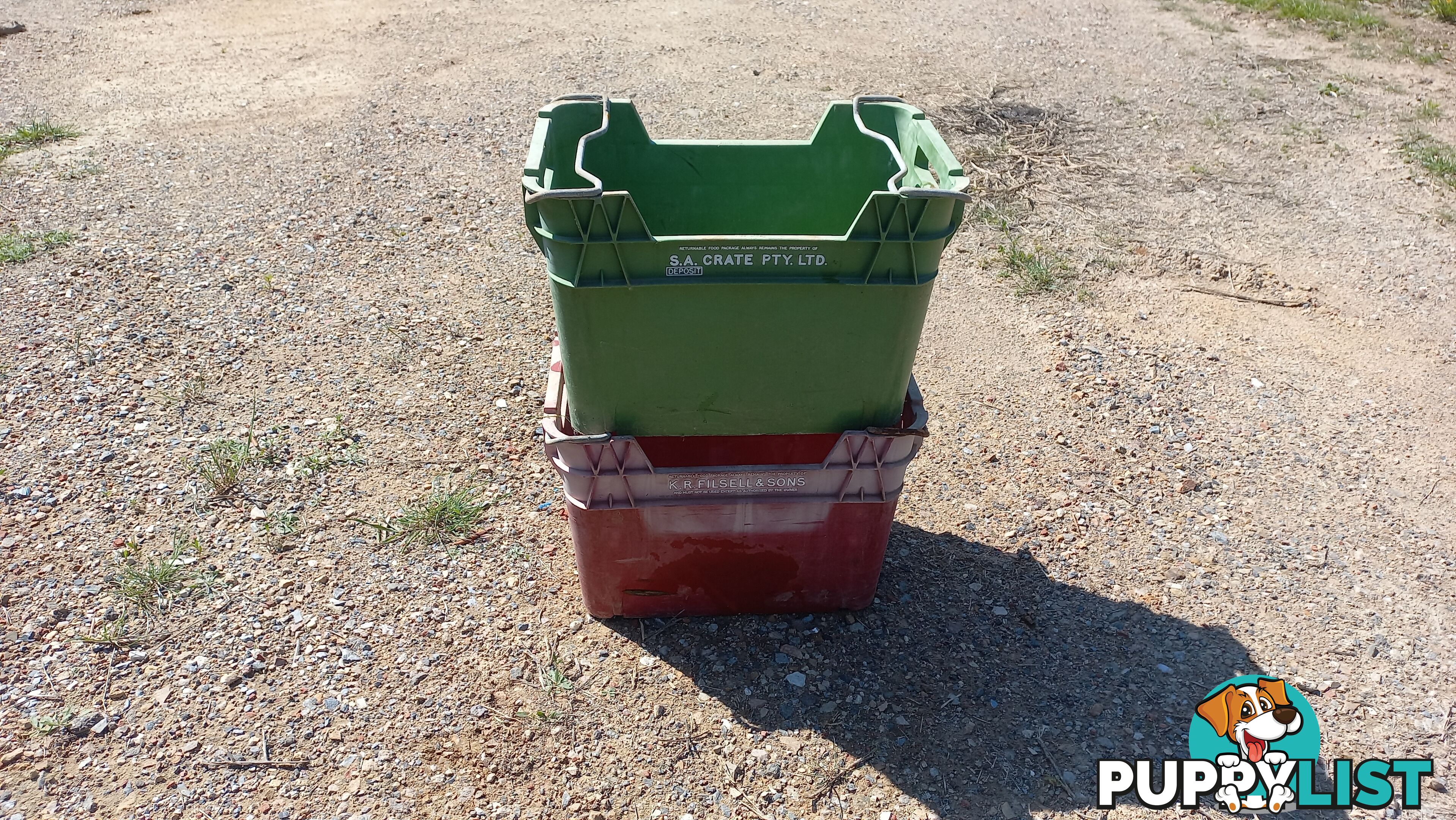 Plastic Stackable Crates