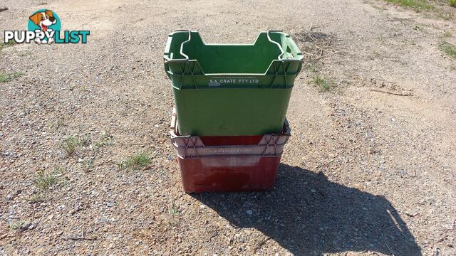 Plastic Stackable Crates