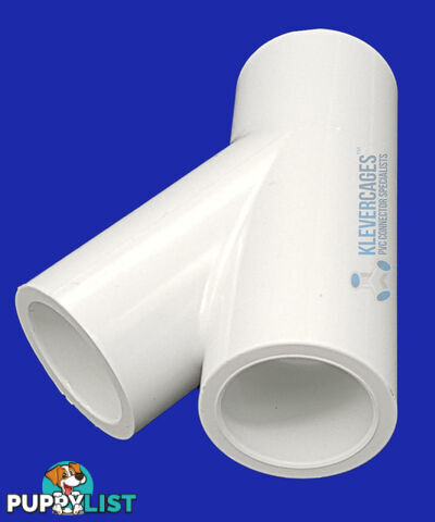 Wye Connector fitting - fits 25mm PVC pipe - WYE25