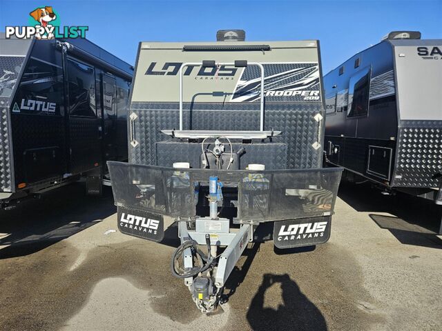 2021 LOTUS CARAVANS TROOPER CARAVAN 209 2 AXLE