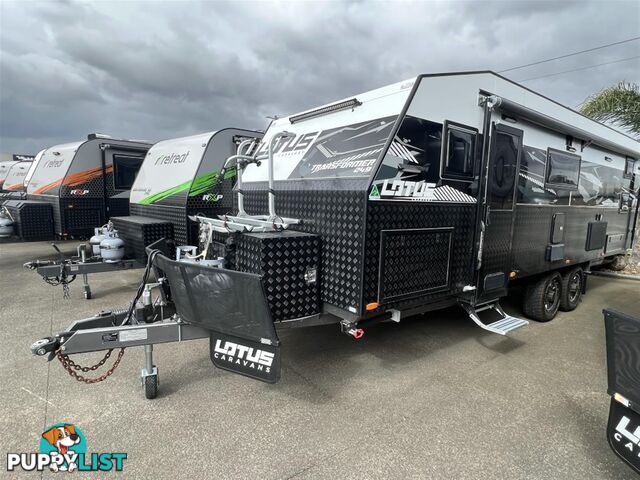 2022 LOTUS CARAVANS TRANSFORMER CARAVAN 24'9 2 AXLE