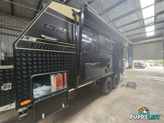 2024 LOTUS CARAVANS TROOPER OFF ROAD VAN 20'3 KD 2 AXLE