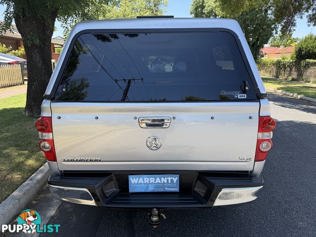 2010 Holden Colorado RC MY10.5 LT-R (4x4) Ute Manual