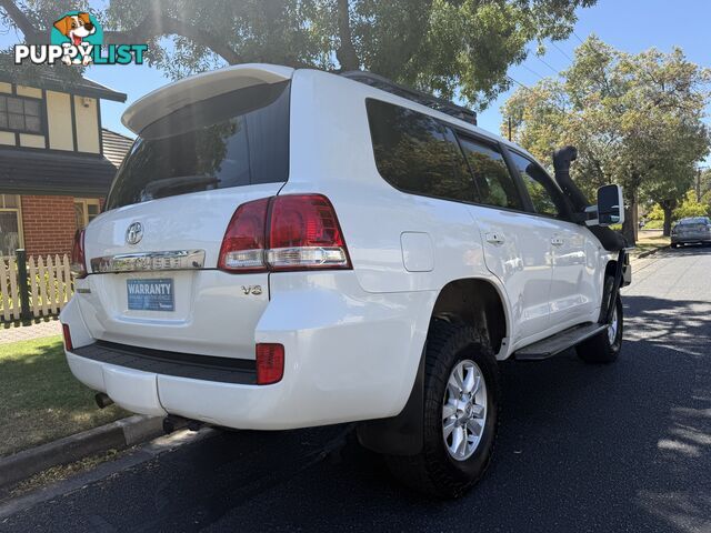 2009 Toyota Landcruiser VDJ200R SAHARA (4x4) Wagon Automatic