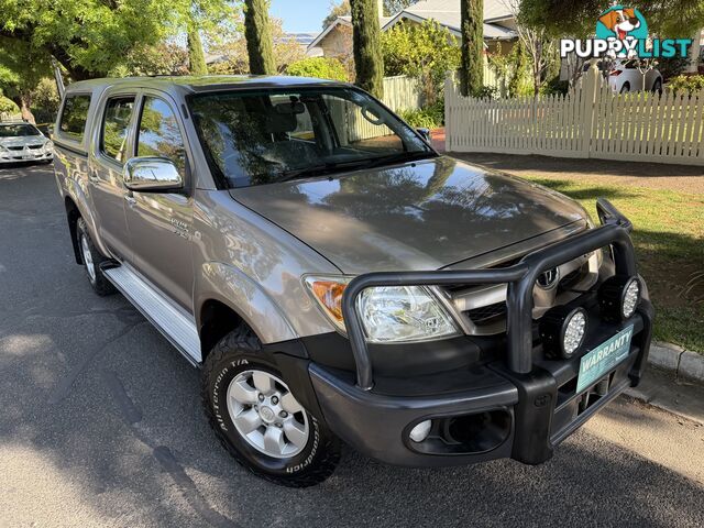 2005 Toyota Hilux GGN25R SR5  PETROL (4x4) Ute Manual