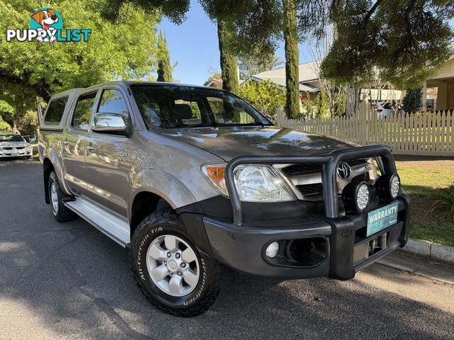 2005 Toyota Hilux GGN25R SR5  PETROL (4x4) Ute Manual