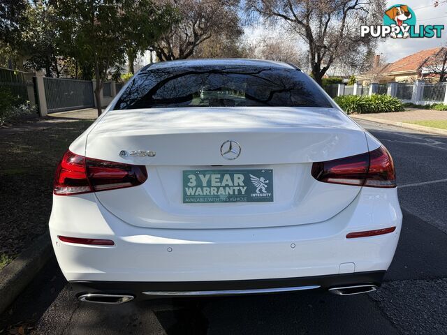 2019 Mercedes-Benz A-Class MY20.5 A250 V177 TURBO DIRECT Sedan Automatic