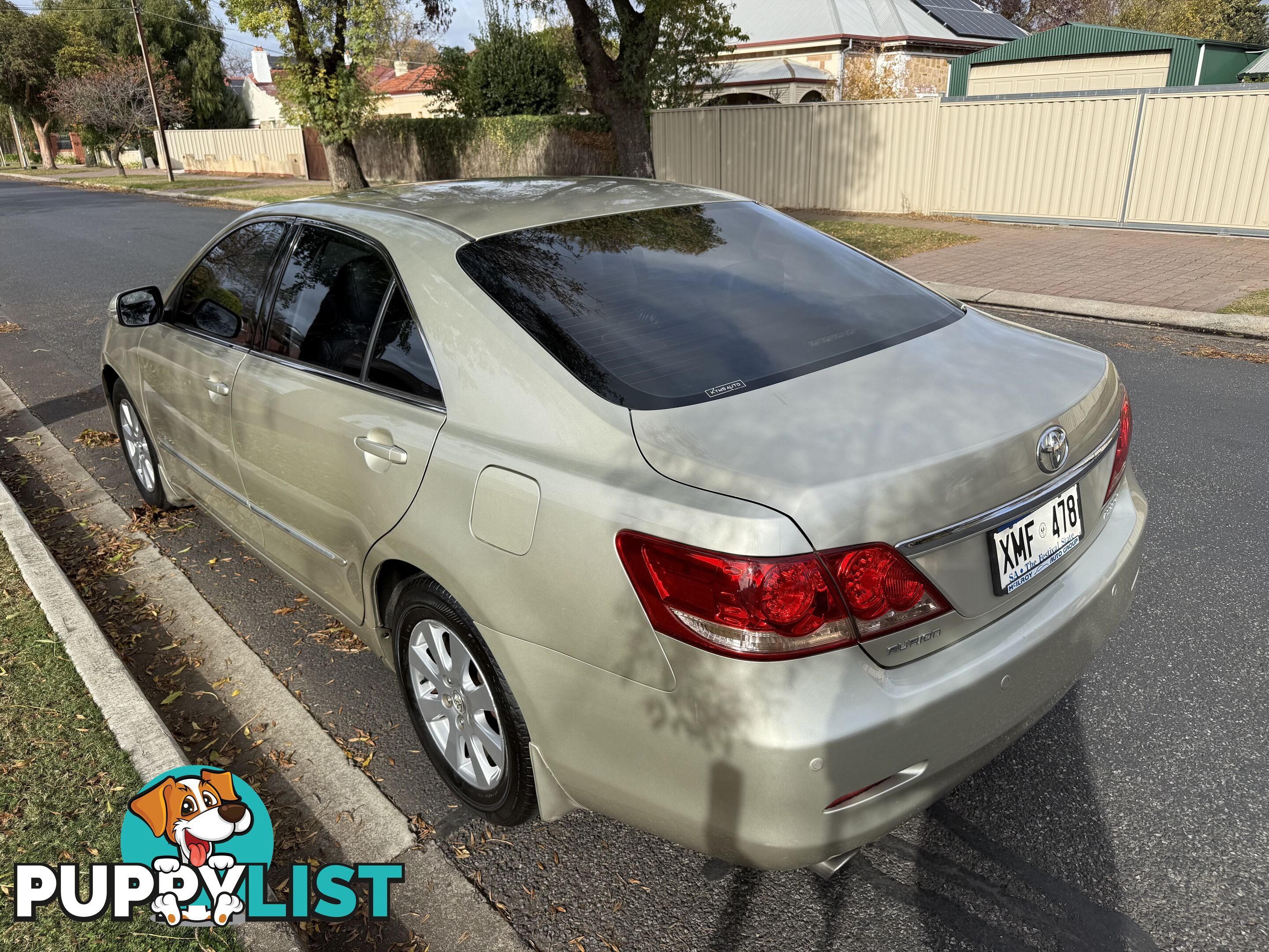 2007 Toyota Aurion GSV40R PRODIGY Sedan Automatic
