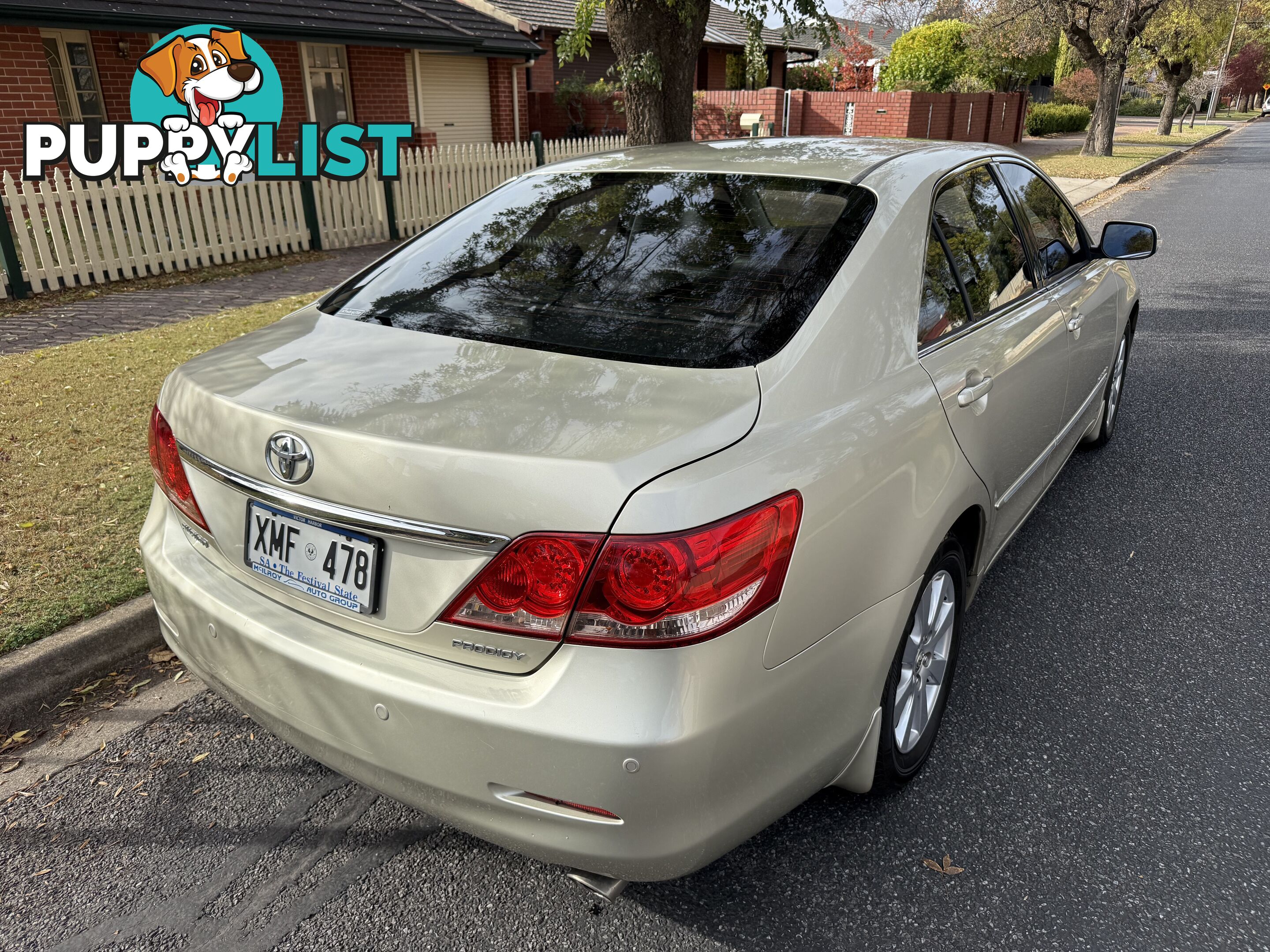2007 Toyota Aurion GSV40R PRODIGY Sedan Automatic