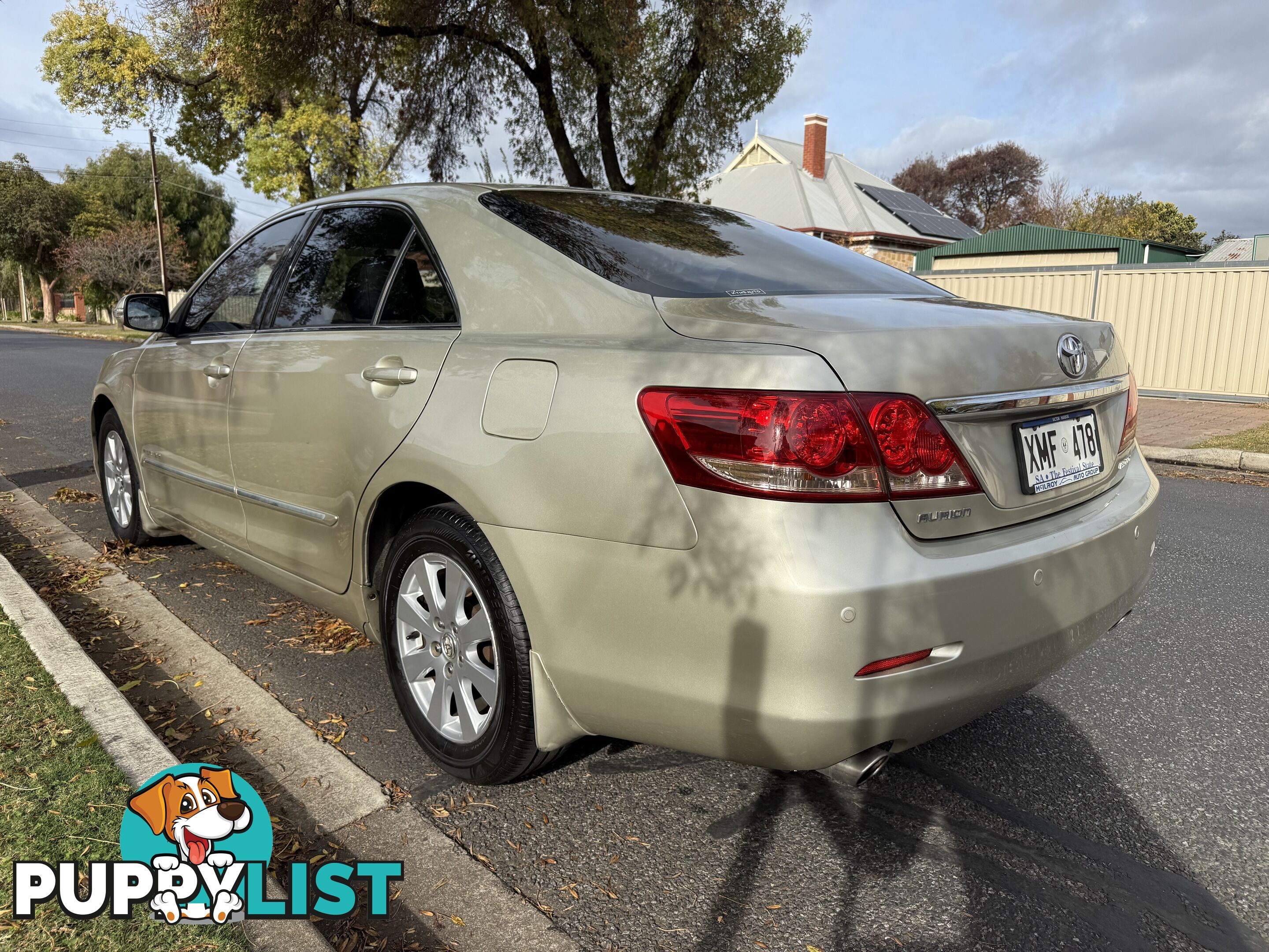 2007 Toyota Aurion GSV40R PRODIGY Sedan Automatic