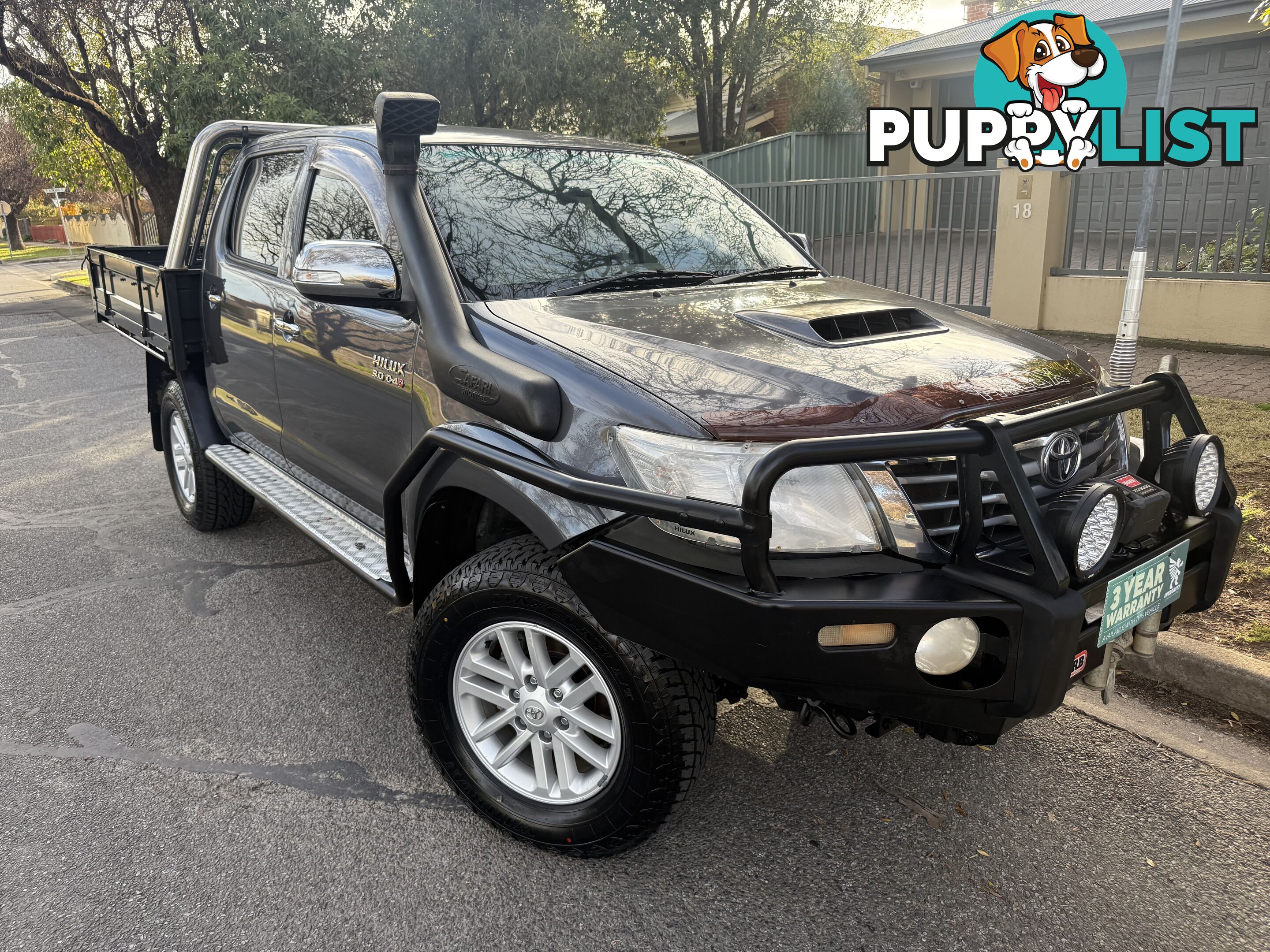 2012 Toyota Hilux KUN26R MY12 SR5 (4x4)Turbo Diesel Ute Automatic