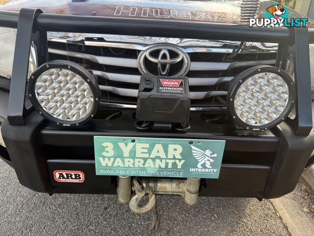 2012 Toyota Hilux KUN26R MY12 SR5 (4x4)Turbo Diesel Ute Automatic