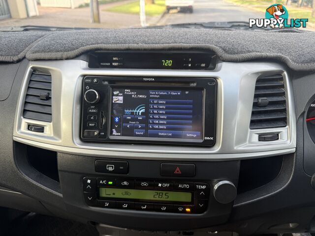 2012 Toyota Hilux KUN26R MY12 SR5 (4x4)Turbo Diesel Ute Automatic