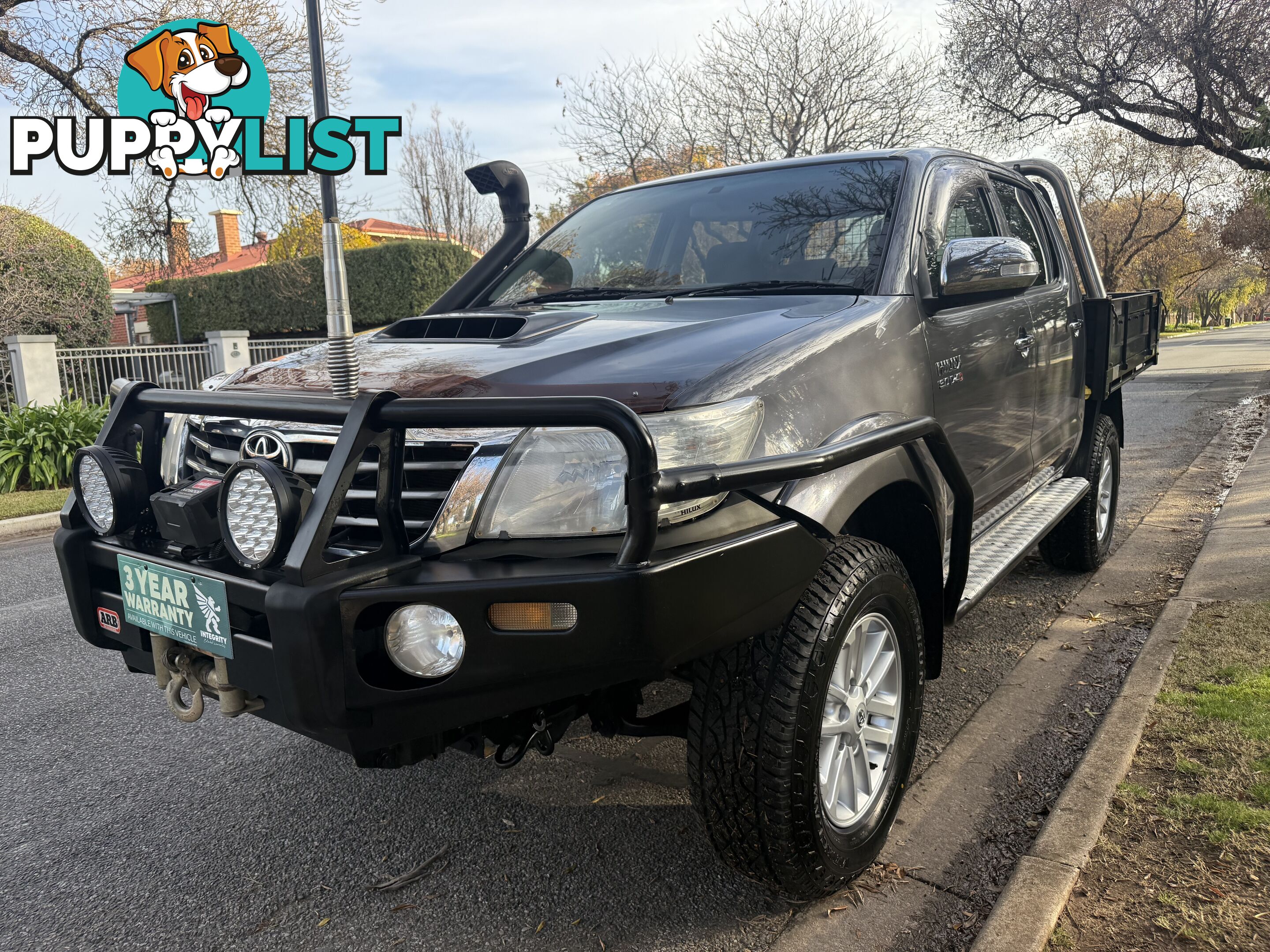 2012 Toyota Hilux KUN26R MY12 SR5 (4x4)Turbo Diesel Ute Automatic