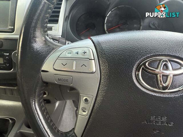2012 Toyota Hilux KUN26R MY12 SR5 (4x4)Turbo Diesel Ute Automatic