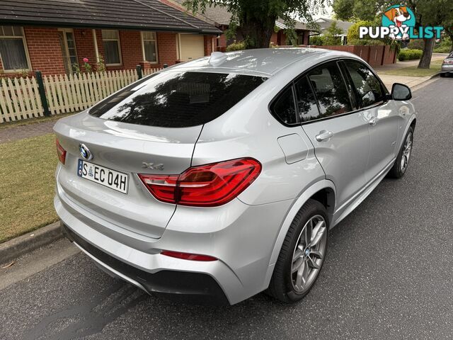 2016 BMW X4 F26 MY16 xDRIVE 20i Wagon Automatic