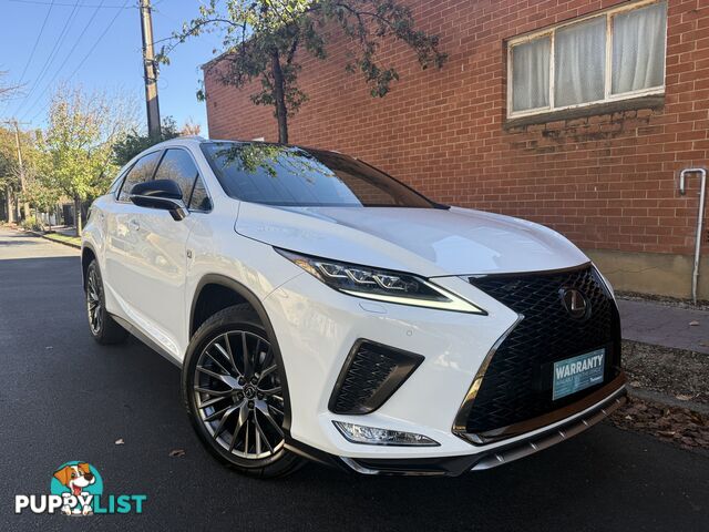 2021 Lexus RX 350 GGL25R F SPORT Wagon Automatic