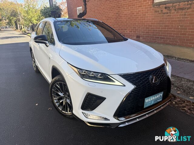 2021 Lexus RX 350 GGL25R F SPORT Wagon Automatic