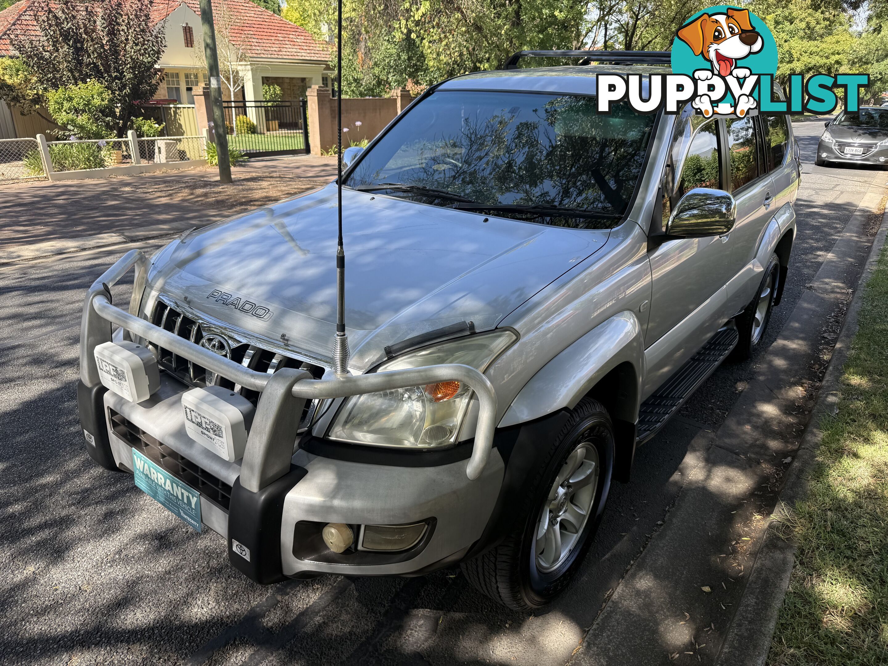 2003 Toyota Landcruiser Prado GRJ120R PRADO GXL (4x4) Wagon Manual