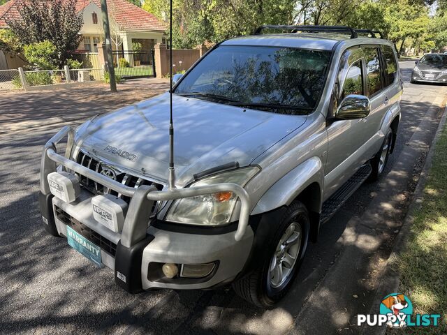 2003 Toyota Landcruiser Prado GRJ120R PRADO GXL (4x4) Wagon Manual