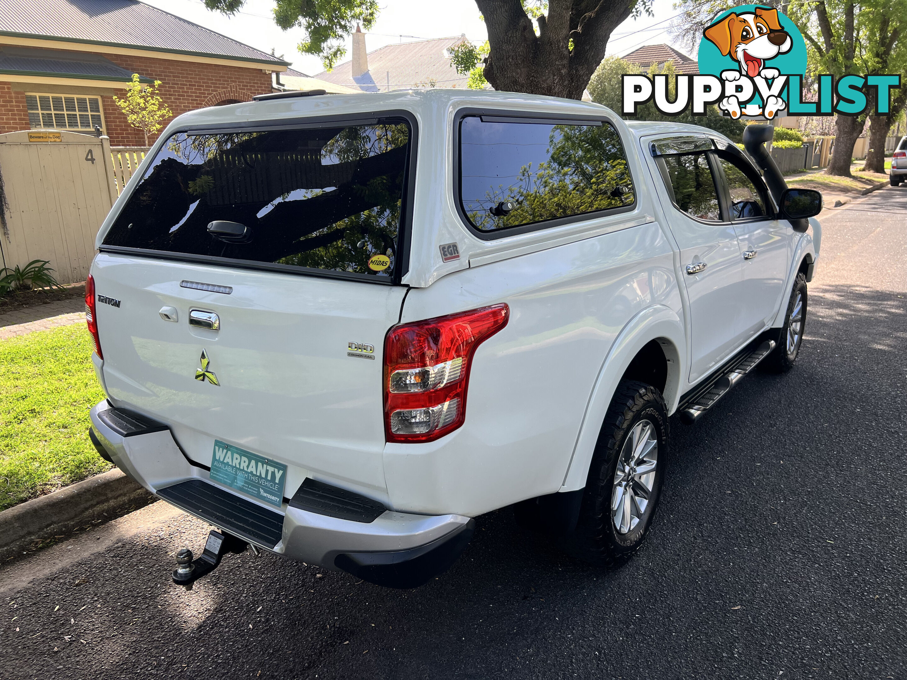 2015 Mitsubishi Triton MQ MY16 GLS (4x4) Ute Automatic