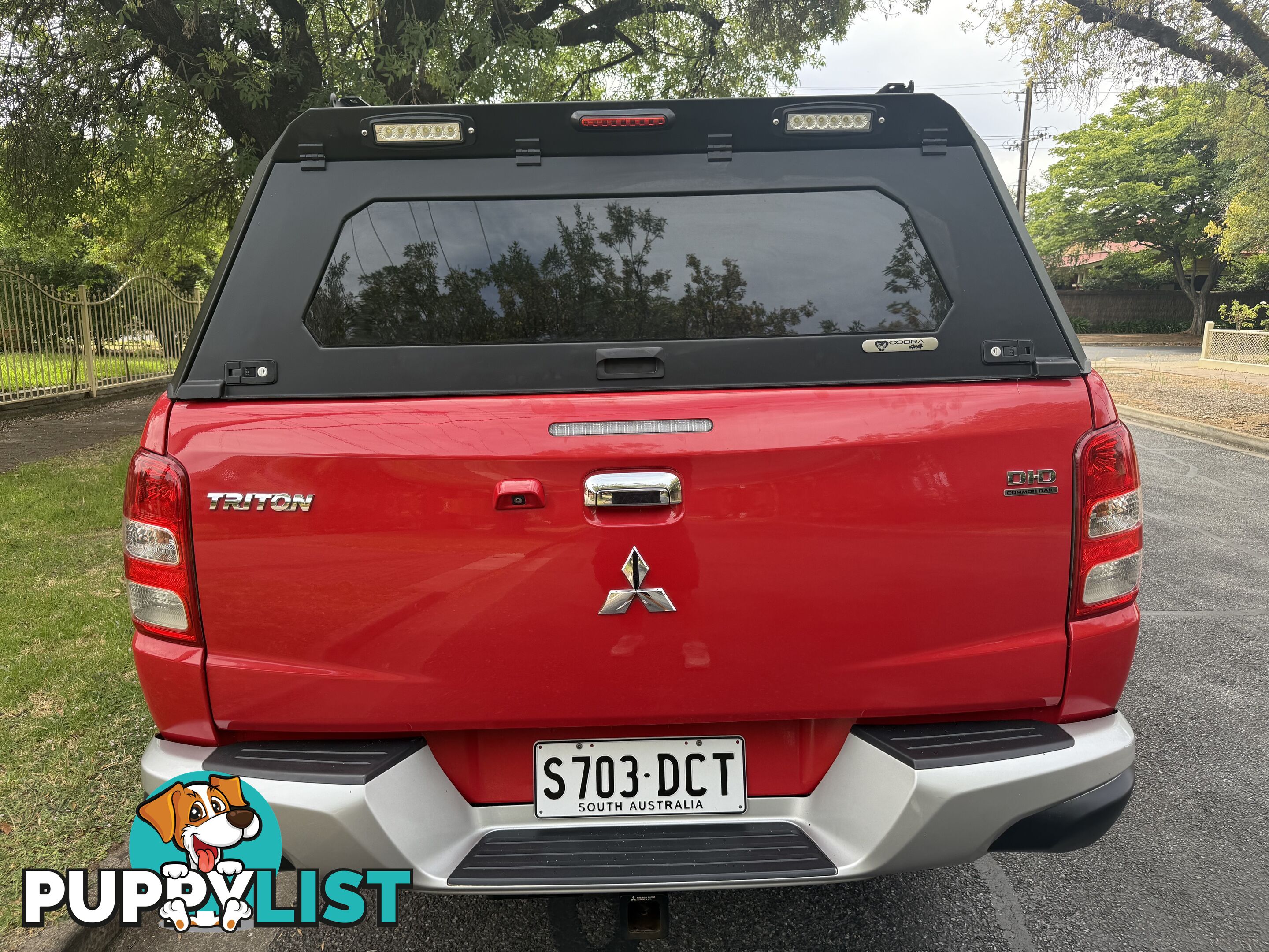 2015 Mitsubishi Triton MQ MY16 GLS (4x4) Ute Automatic