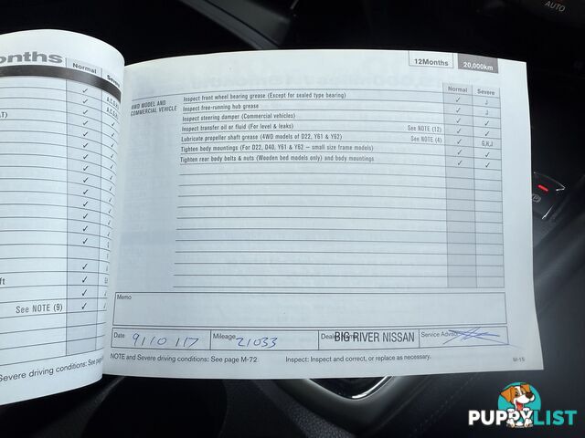 2015 Nissan QASHQAI J11 Ti Manual Petrol Wagon Automatic