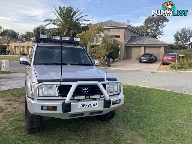 2000 Toyota Landcruiser GXL (4X4) 4X4 Wagon Automatic