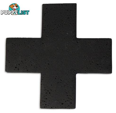 Concrete Cross Trivet - Black - 02-011-N-BLA