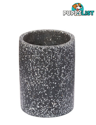 Terrazzo Vessel - Black - 160203002NBLK