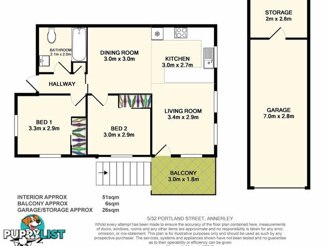 5/32 Portland Street ANNERLEY QLD 4103
