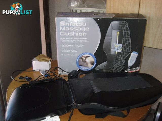 Shiatus Leather Massage Cushion