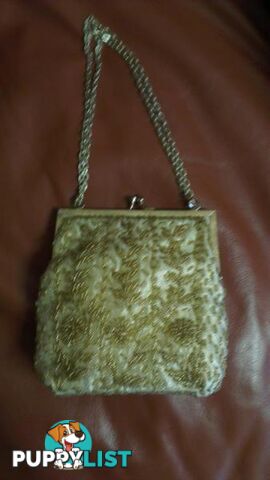 2 Women's Bags - formal Silver and Golden