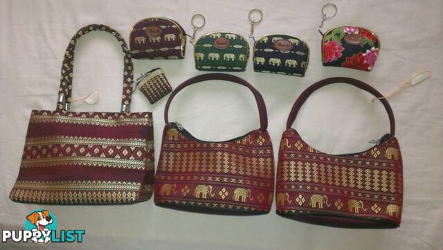 Women's Bags -THAI SILK HANDCRAFT hand bags