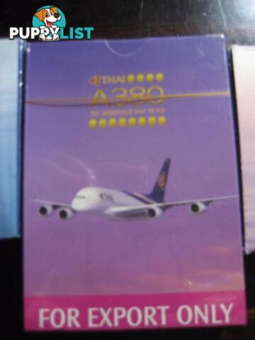 Sealed Thai Airlines A380 Playing Cards Souvenir