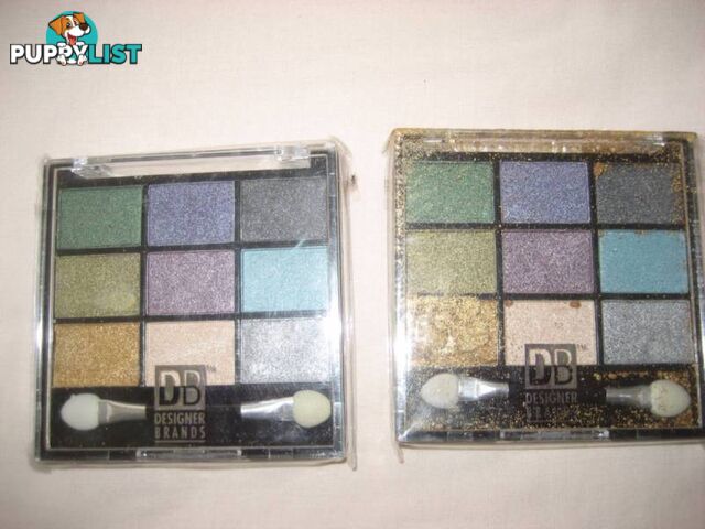 2 DB DESIGNER BRANDS 9 Mineral Eye Shadow Palette - $20 both