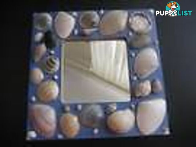 Sea shell Mirror - craftwork