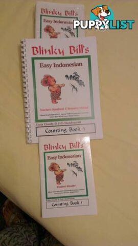 Blinky Bill's Easy Indonesian Teacher handbook and Student Reader