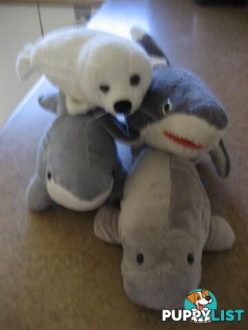 4 SOFT TOYS ANIMALS For $40