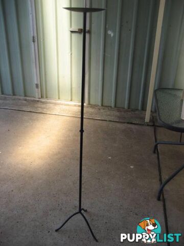 Backyard Metal Candle Stand