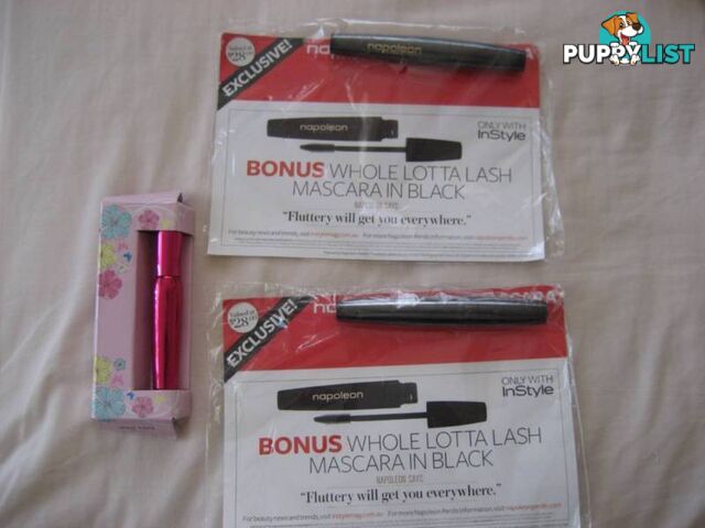 2 napoleon Black MASCARA - 1 Shade Extra Black UK - $15 All