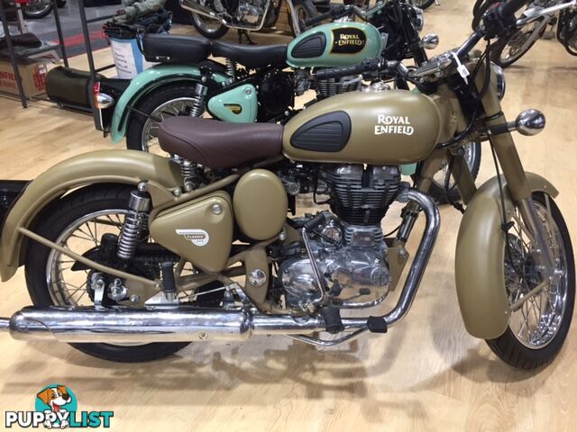 2016 ROYAL ENFIELD (SEE ALSO ENFIELD) CLASSIC DESERT STORM 500CC ROAD