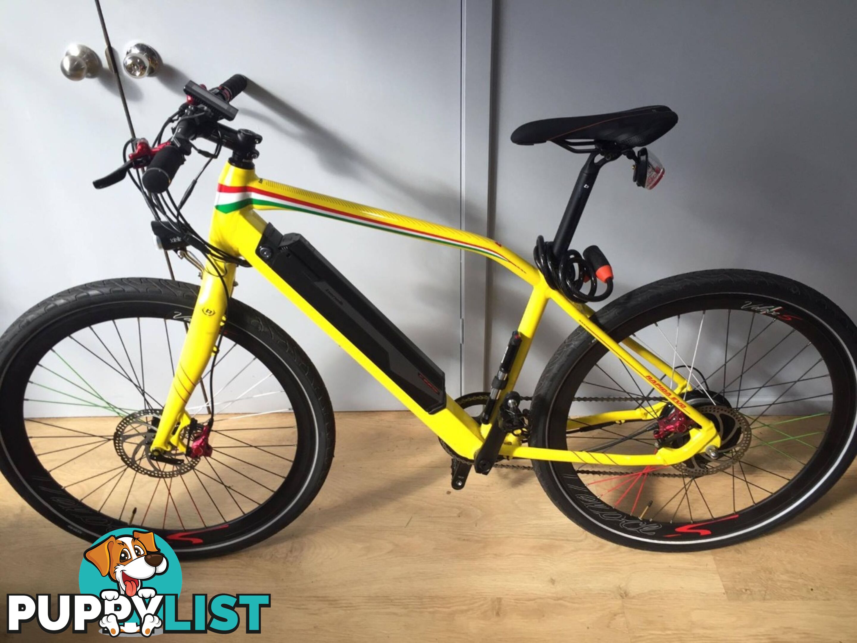 Benelli Rapida S E-Bike Yellow