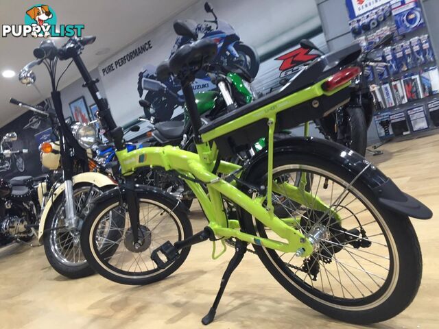 Benelli FoldCity Foldable E-Bike Green