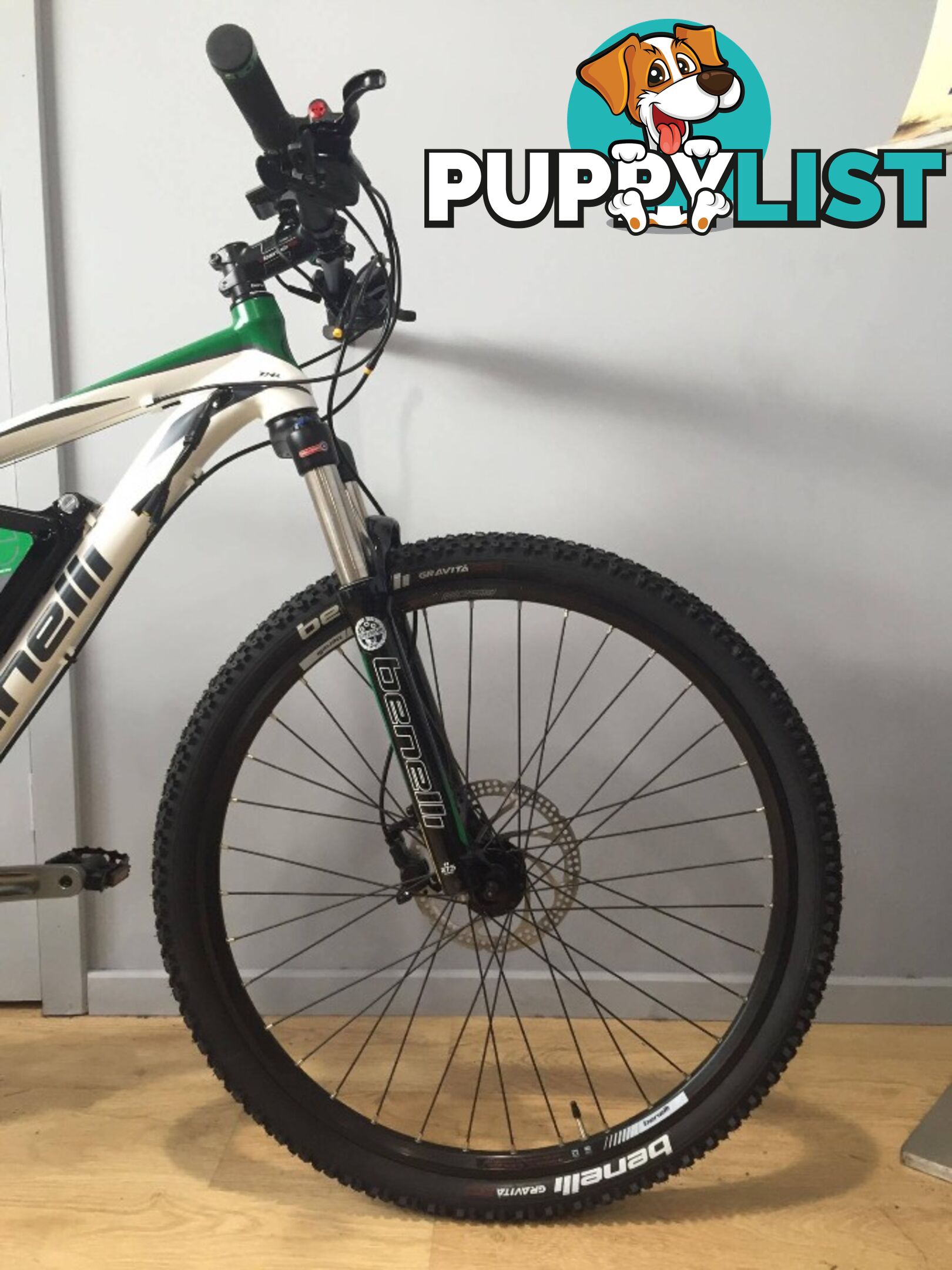 Benelli Alpan MTB 27.5 E-Bike White