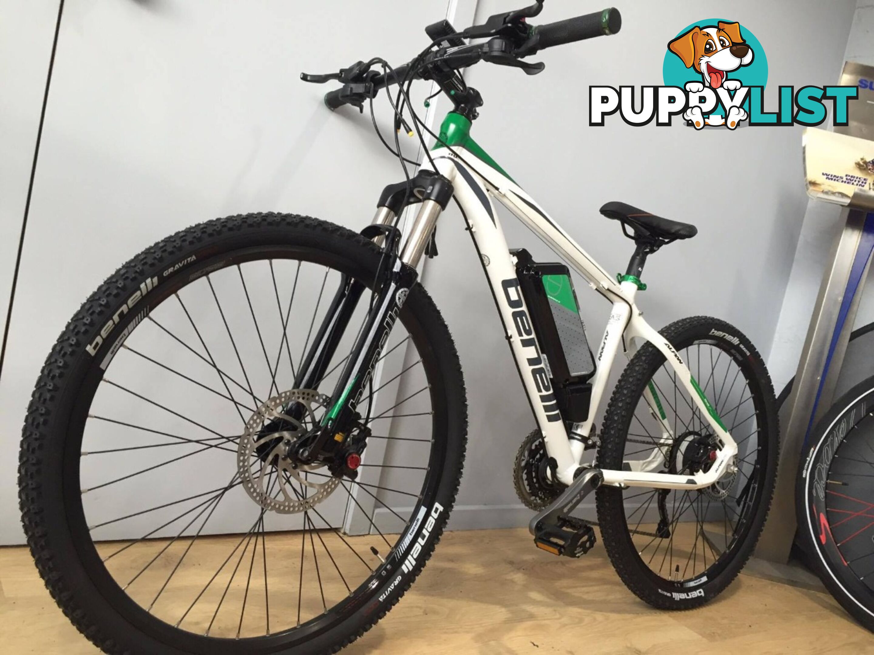 Benelli Alpan MTB 27.5 E-Bike White