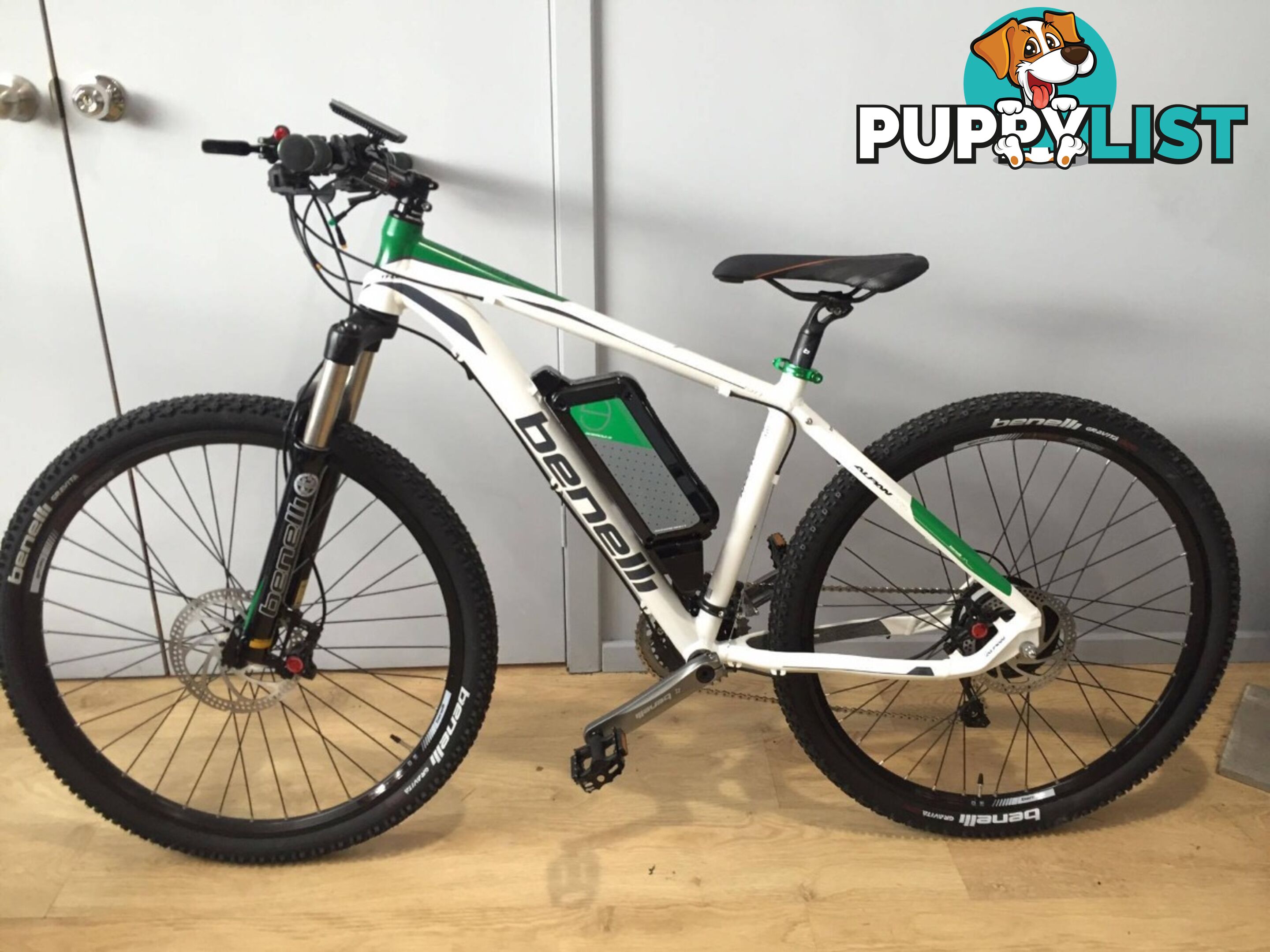 Benelli Alpan MTB 27.5 E-Bike White